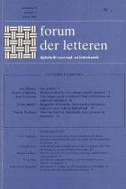Forum der Letteren. Jaargang 1993,  [tijdschrift] Forum der Letteren
