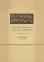 Philosophia reformata. Jaargang 14,  [tijdschrift] Philosophia reformatia