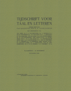 Tijdschrift voor taal en letteren. Jaargang 10,  [tijdschrift] Tijdschrift voor Taal en Letteren
