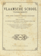 De Vlaamsche School. Jaargang 12,  [tijdschrift] Vlaamsche School, De