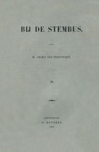 Bij de stembus. Deel 4, G. Groen van Prinsterer