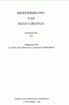 Briefwisseling van Hugo Grotius. Deel 13, Hugo de Groot