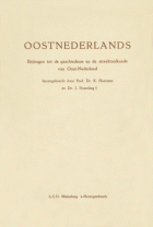 Oostnederlands, K.H. Heeroma, J. Naarding
