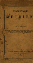 Nederlandsche metriek, Jacob Frans Johan Heremans
