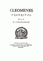 Cleomenes, David Lingelbach
