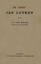 De 'oude' Jan Luyken, J.P. van Melle