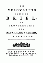 De verovering van Den Briel, of Grondlegging der Batavische vryheid, Simon Rivier