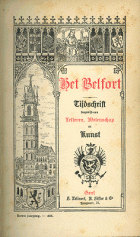 Het Belfort. Jaargang 1,  [tijdschrift] Belfort, Het