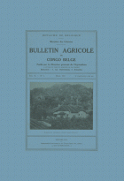 Bulletin Agricole du Congo Belge. Jaargang 2,  [tijdschrift] Bulletin Agricole du Congo Belge