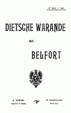Dietsche Warande en Belfort. Jaargang 1901,  [tijdschrift] Dietsche Warande en Belfort