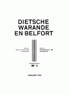 Dietsche Warande en Belfort. Jaargang 1941,  [tijdschrift] Dietsche Warande en Belfort