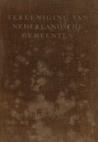 Gedenkboek uitgegeven door de vereeniging van Nederlandsche gemeenten,  Gedenkboek uitgegeven door de vereeniging van Nederlandsche gemeenten