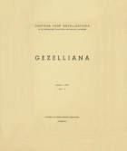Gezelliana. Jaargang 1,  [tijdschrift] Gezelliana (1970-1986)