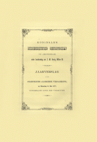 Jaarverslag van het Koninklijk Oudheidkundig Genootschap 19,  [tijdschrift] Jaarverslag van het Koninklijk Oudheidkundig Genootschap 1859-1900