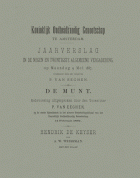 Jaarverslag van het Koninklijk Oudheidkundig Genootschap 29,  [tijdschrift] Jaarverslag van het Koninklijk Oudheidkundig Genootschap 1859-1900