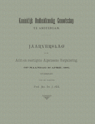 Jaarverslag van het Koninklijk Oudheidkundig Genootschap 48,  [tijdschrift] Jaarverslag van het Koninkijk Oudheidkundig Genootschap 1901-2000