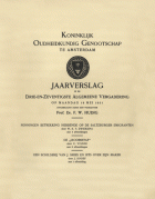 Jaarverslag van het Koninklijk Oudheidkundig Genootschap 73,  [tijdschrift] Jaarverslag van het Koninkijk Oudheidkundig Genootschap 1901-2000