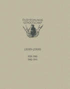 Jaarverslag van het Koninklijk Oudheidkundig Genootschap 82-83,  [tijdschrift] Jaarverslag van het Koninkijk Oudheidkundig Genootschap 1901-2000