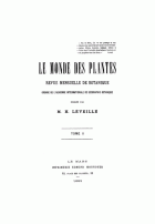 Le Monde des Plantes. Jaargang 2,  [tijdschrift] Monde des Plantes, Le