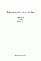 Internationale Neerlandistiek. Jaargang 2011,  [tijdschrift] Neerlandica extra Muros / Internationale Neerlandistiek