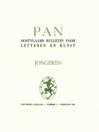 Pan. Oostvlaams Bulletin voor Letteren en Kunst. Jaargang 15,  [tijdschrift] Pan