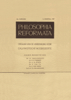 Philosophia reformata. Jaargang 22,  [tijdschrift] Philosophia reformatia