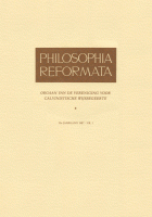 Philosophia reformata. Jaargang 52,  [tijdschrift] Philosophia reformatia