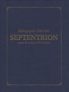 Septentrion. Bibliographie 1982-1991,  [tijdschrift] Septentrion