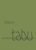 Tabu. Jaargang 11,  [tijdschrift] Tabu