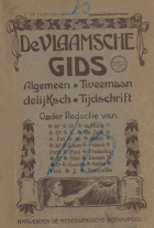 De Vlaamsche Gids. Jaargang 10,  [tijdschrift] Vlaamsche Gids, De