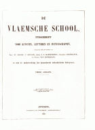 De Vlaamsche School. Jaargang 4,  [tijdschrift] Vlaamsche School, De