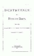 Dichtwerken. Deel 2: 1830-1873, Nicolaas Beets