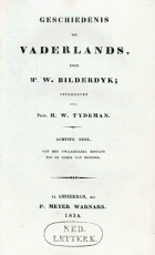Geschiedenis des vaderlands. Deel 8, Willem Bilderdijk