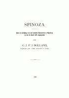 Spinoza., G.J.P.J. Bolland