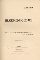 Bloemenhoedjes, Jozef de Cock