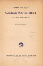 Conrad Busken Huet, Gerben Colmjon