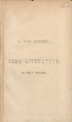 Over literatuur, (de heer F. Netscher), Lodewijk van Deyssel