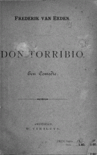 Don Torribio, Frederik van Eeden