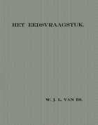 Het eedsvraagstuk, W.J.L. van Es