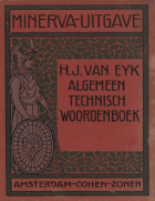 Algemeen technisch woordenboek, H.J. van Eyk