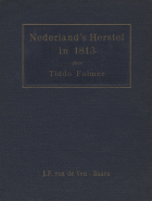 Nederland's herstel in 1813 en wat daaraan voorafging, Tiddo Folmer