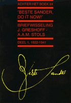 Briefwisseling J. Greshoff - A.A.M. Stols, Jan Greshoff, A.A.M. Stols