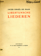 Libertijnsche liederen, Jacob Israël de Haan