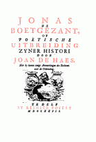 Jonas de boetgezant, Joan de Haes