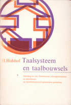 Taalsysteem en taalbouwsels, H. Hulshof