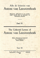 Alle de brieven. Deel 4: 1683-1684, Anthoni van Leeuwenhoek