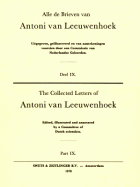 Alle de brieven. Deel 9: 1692-1694, Anthoni van Leeuwenhoek