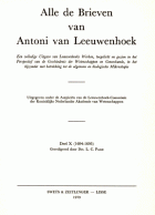 Alle de brieven. Deel 10: 1694-1695, Anthoni van Leeuwenhoek