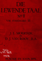 Die lewende taal. No. II, J.L. Moerdijk, D.J. van Rooy
