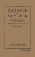 Dagboek van Muylwijk. Eerste deel, Marcelis Muylwijk